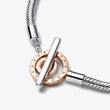 Kép 3/3 - Pandora Signature T-kapcsos bicolor karkötő - 582309C00-16