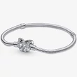 Kép 1/5 - Pandora Moments pillangókapcsos karkötő - 590782C01-17