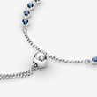 Kép 4/4 - Pandora kék és áttetsző köves karkötő - 599377C01-1