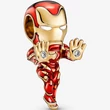 Kép 1/6 - Pandora Marvel Bosszúállók Vasember charm - 760268C01