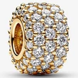 Kép 1/5 - Pandora szikrázó arany pavé charm - 762820C01