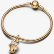 Kép 3/5 - Pandora arany hógömb charm - 762825C01