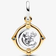 Kép 2/5 - Pandora Disney Mickey & Minnie arany forgó hold  charm - 762955C01