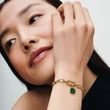 Kép 4/5 - Pandora zöld gravírozható mini medál - 763389C01