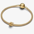 Kép 3/5 - Pandora Összetekeredett kígyó charm - 763618C01