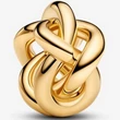 Kép 1/5 - Pandora sárga arany végtelen csomó charm - 763755C00