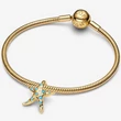 Kép 3/5 - Pandora szikrázó kék tengeri csillag függő charm - 763818C01
