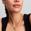 Kép 4/5 - Pandora szikrázó kék tengeri csillag függő charm - 763818C01