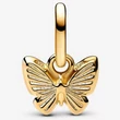 Kép 2/5 - Pandora kék pillangó mini függő charm - 763825C01