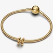 Kép 3/3 - Pandora arany "M" betű charm - 763959C00