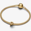 Kép 3/3 - Pandora arany "P" betű charm - 763962C00