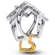 Kép 2/4 - Pandora bicolor ház és szív charm - 764145C00