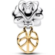 Kép 1/5 - Pandora Disney Hercegnők Tiana lótuszvirága charm  - 764326C01