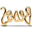 Kép 2/5 - Pandora aranyozott "Besos" charm  - 764422C00
