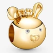 Kép 1/3 - Pandora ragyogó nyuszi charm - 768585C01