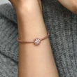 Kép 4/5 - Pandora csillogó rozé Herbárium charm - 782383C01