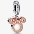 Kép 1/5 - Pandora Disney Minnie egér sziluett dupla függő - 782615C01