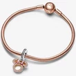 Kép 3/5 - Pandora Disney Minnie egér sziluett dupla függő - 782615C01