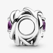 Kép 3/5 - Pandora lila örökkévalóság kör február charm - 790065C02