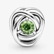 Kép 2/5 - Pandora tavaszzöld örökkévalóság kör augusztus charm - 790065C03