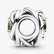 Kép 3/5 - Pandora tavaszzöld örökkévalóság kör augusztus charm - 790065C03