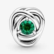 Kép 2/5 - Pandora zöld örökkévalóság kör május charm - 790065C08