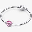 Kép 5/6 - Pandora rózsaszín árvácska charm - 790777C01