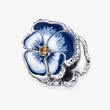 Kép 4/6 - Pandora kék árvácska charm - 790777C02