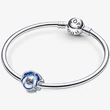 Kép 5/6 - Pandora kék árvácska charm - 790777C02
