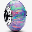 Kép 1/5 - Pandora opálfényű bíbor muránói charm - 791691C05