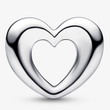 Kép 1/4 - Pandora sugárzó nyitott szív charm - 792492C00