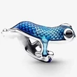 Kép 2/5 - Pandora metálkék gekkó charm - 792701C01