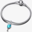 Kép 3/3 - Pandora Moments UNICEF kék muránói üveg léggömb charm - 792792C01