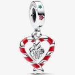 Kép 1/5 - Pandora szív alakú cukorbot függő - 792822C01