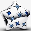 Kép 1/5 - Pandora kék köves csillag charm - 792974C01