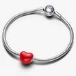 Kép 4/5 - Pandora színváltó rejtett üzenet szív charm - 793087C01