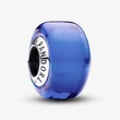 Kép 1/5 - Pandora kék mini muránói üveg charm - 793105C00