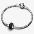 Kép 3/4 - Pandora fekete mini muránói üveg charm - 793117C00