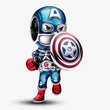 Kép 1/5 - Pandora Marvel Bosszúállók Amerika kapitány charm - 793129C01