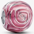 Kép 1/5 - Pandora pink virágzó rózsa charm - 793212C01