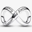 Kép 1/4 - Pandora Forever & Always végtelen charm - 793243C00