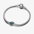 Kép 3/5 - Pandora zöld könnyezőpálma levelek charm - 793332C01