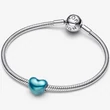 Kép 3/5 - Pandora égkék szív charm - 793337C06
