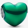 Kép 1/5 - Pandora zöld szív charm - 793337C07