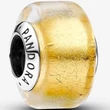 Kép 1/5 - Pandora aranyszínű mini muranói üveg charm - 793353C00