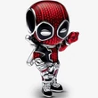 Kép 1/5 - Pandora Marvel Deadpool charm - 793360C01