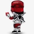 Kép 2/5 - Pandora Marvel Deadpool charm - 793360C01
