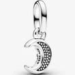 Kép 2/4 - Pandora kék félhold mini függő - 793452C01