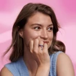 Kép 4/4 - Pandora kék félhold mini függő - 793452C01