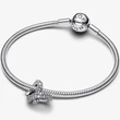 Kép 3/5 - Pandora pavé végtelen csomó szív charm - 793771C01
